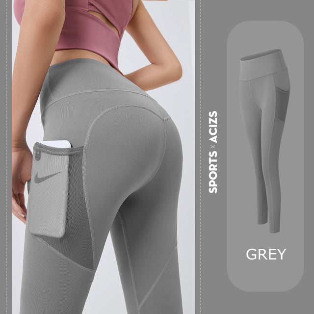 Tummy Control Jogging Tights with Pocket