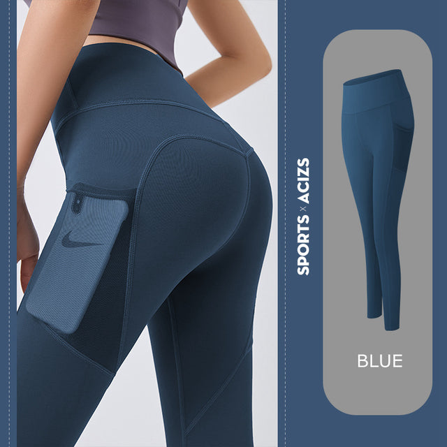 Tummy Control Jogging Tights with Pocket