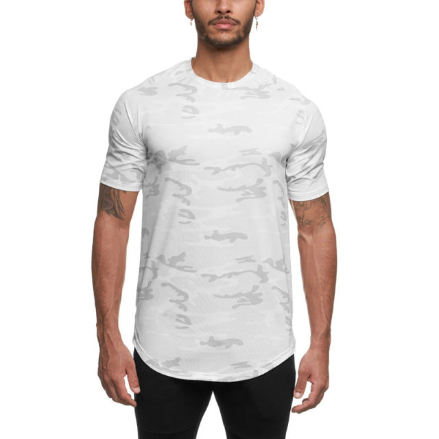 Quick Dry Camo compression t-Shirts