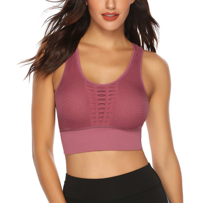 Seamless Hollow Crop Top