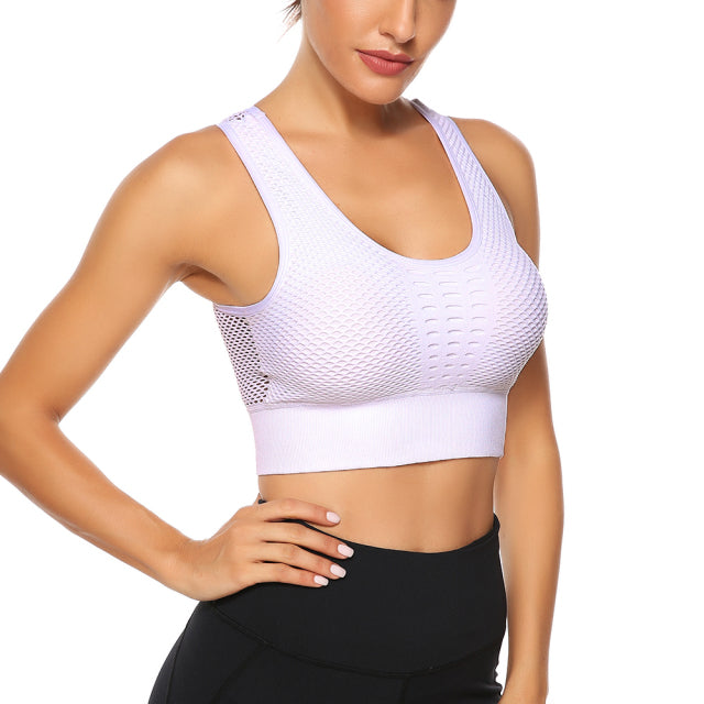 Seamless Hollow Crop Top