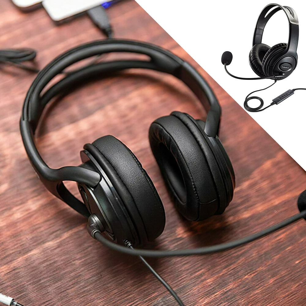 Wired Headphones With Microphone