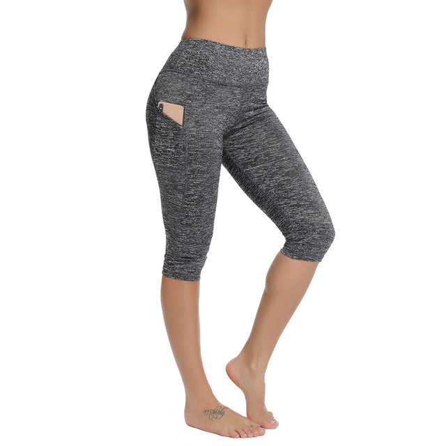 High Waist Yoga Leggings With Pockets