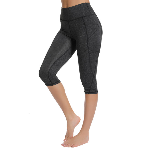 High Waist Yoga Leggings With Pockets