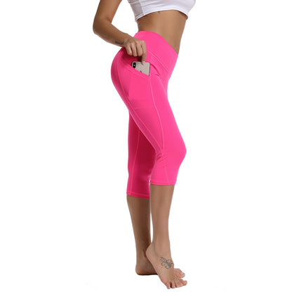 High Waist Yoga Leggings With Pockets