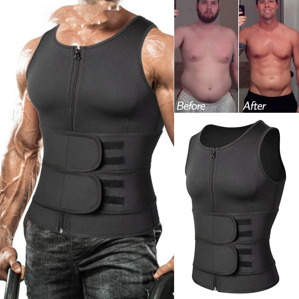 Men Body Sauna Suit