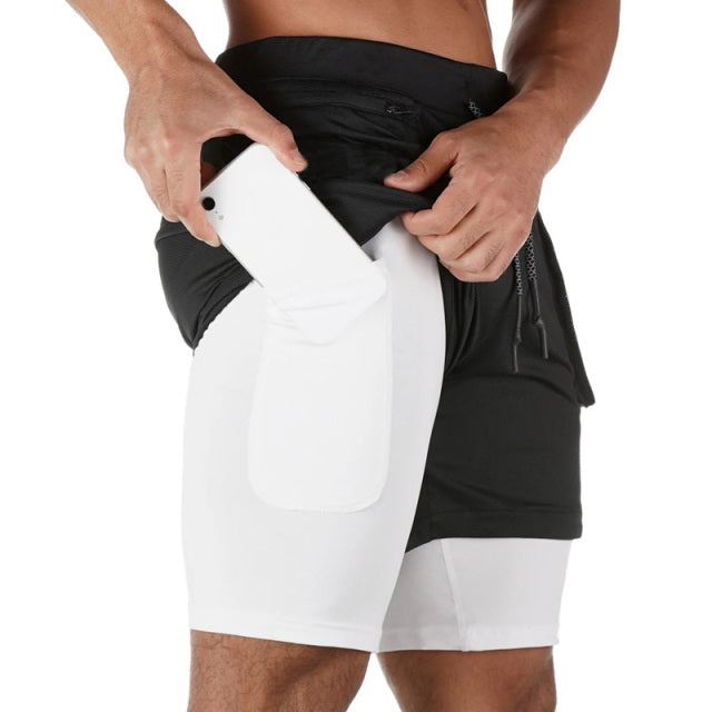 Double Layer Quick Drying Shorts