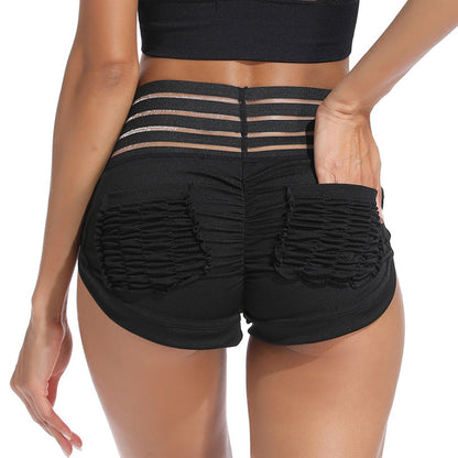 Yoga Shorts With Pockets